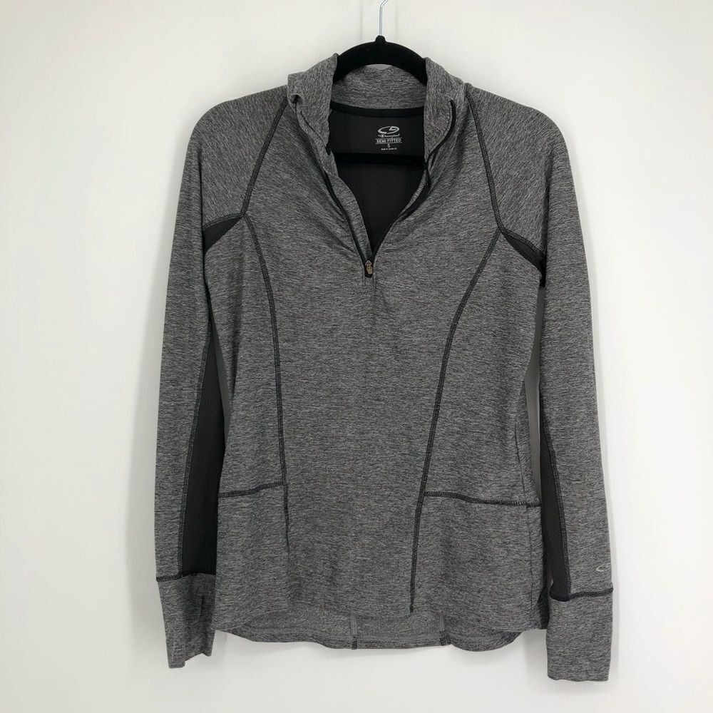 ‎CHAMPION Semi Fitted Quarter Zip Pullover